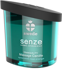 Senze Massage Candle Spearmint Rose Orange 50ml Massageljus