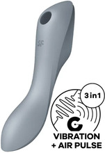 Satisfyer Curvy Trinity 3 Grey Air pressure vibrator