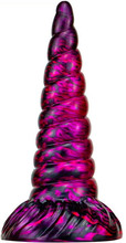 Metallic Dildo Unix Purple/Black 19,5 cm Dragon Dildo