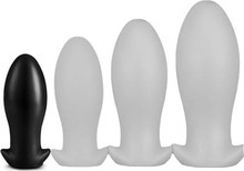 Eggplay Plug Drakar Egg Black Small Grövre analplugg