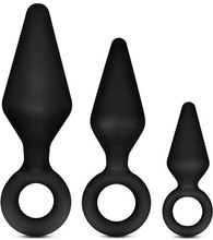Luxe Wearable Night Rimmer Kit Black Analplug pakke