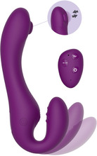 XOCOON Strapless Strap-On Pulse Vibe Strap-on