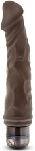 Dr. Skin Vibe 6 Chocolate 22,5cm Värisevä dildo