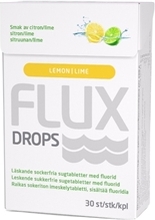 Flux Drops Lemon/Lime 30 tablettia