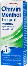 Otrivin Nässpray Menthol (Läkemedel) 10 ml