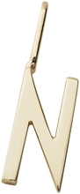 Design Letters Archetype Charm 10 mm Gold A-Z N
