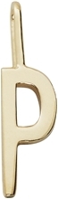 Design Letters Archetype Charm 10 mm Gold A-Z P