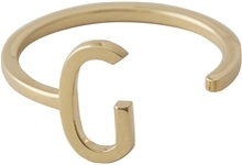 Design Letters Ring Gold A-Z G