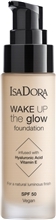 IsaDora Wake Up the Glow Foundation 30 ml 1N