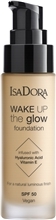 IsaDora Wake Up the Glow Foundation 30 ml 3W