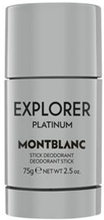 Montblanc Explorer Platinum - Deodorant Stick 75 gr