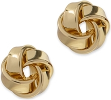 96324-07 PEARLS FOR GIRLS Mini Knot Gold Earring 1 set