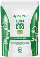Alpha Plus Super Greens EKO 200 gram