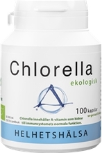 Chlorella EKO 100 kapsler