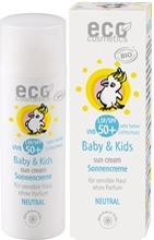 eco cosmetics solkräm baby neutral spf 50 50 ml
