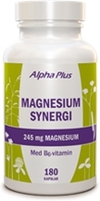 Magnesium Synergi 180 kapsler