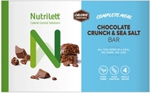 Nutrilett Smart Meal Bar 4-pack 4 kpl/paketti Crunch Sea Salt