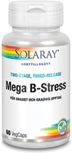Solaray Mega-B stress 60 kapsler