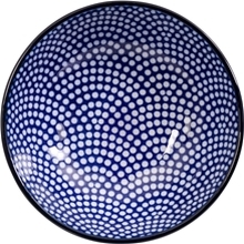 Nippon Blue Dish 9.5 cm Dots