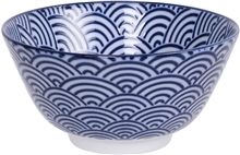 Nippon Blue Rice Bowl 12 cm Waves