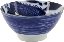 Japonism Tendon Bowl 17.8x8.8cm Dragon Blue