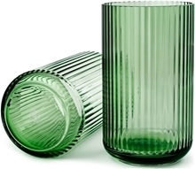 Lyngbyvasen Glass Copenhagen Green 15 cm Copenhagen green
