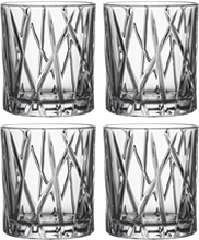 City Whiskyglass OF 4 stk/pakke 1 set