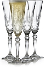 Melodia Champagneglas Krystal 16 cl 4-pack 1 set