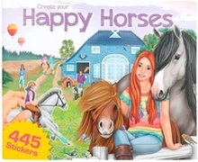 Create Your Happy Horses Askartelukirja