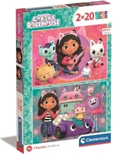 Pussel 2 x 20 Bitar Gabby's Dollhouse