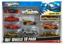Hot Wheels Cars Giftpack 10 stk/pakke