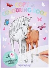 Miss Melody Color & Copy Coloring Book