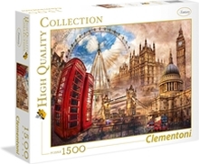 Puslespill 1500 deler Vintage London