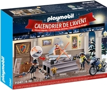 71347 Playmobil Poliisi Museovarkaus kalenteri