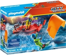 70144 Playmobil City - Leijalautailijan pelastus