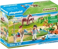 70512 Playmobil Country Rolig Ponnyutflykt