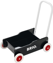 BRIO 31351 Lära Gå Vagn Svart