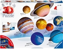 Pussel 3D Solar System