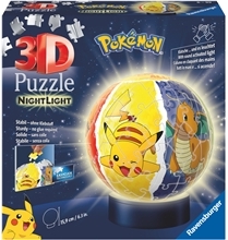 Pussel 3D Pokémon Night Light 72 Bitar