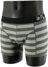 Herrboxer Regular, BIG STRIPE gra/gra