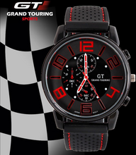 Klocka - Grand Touring GT -Röd