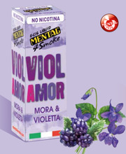 Violamor Mental 4 Smoke Liquido Pronto 10 ml Aroma Mora e Violetta