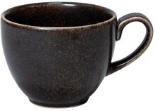 Kaffekopp Rhea, 20 cl, brun/svart