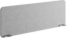 Bordsskärm Silencio Basic, grå, 180x51,5x2,2 cm