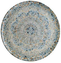 Pizzatallrik Mosaik, dia 32 cm, flat, rund