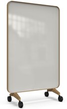 Frame Mobile, dubbelsidig glasskrivtavla, 120x196 cm, Shy, ek-ram