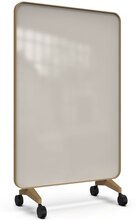 Frame Mobile, dubbelsidig glasskrivtavla, 120x196 cm, Warm, ek-ram