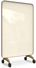 Frame Mobile, dubbelsidig glasskrivtavla, 120x196 cm, Pale, ek-ram
