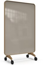 Frame Mobile, dubbelsidig glasskrivtavla, 120x196 cm, Cozy, ek-ram