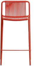 Barstol Tribeca 3668, sh 77,5 cm, stapelbar, röd